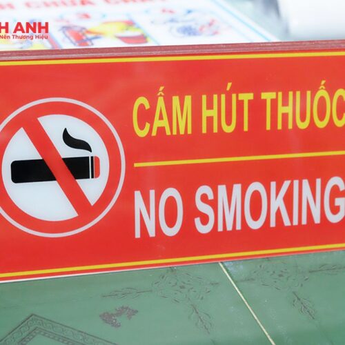 Biển Cấm Hút Thuốc - Ảnh 3