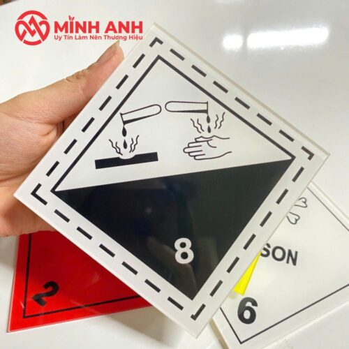 Biển Cảnh Báo Mica