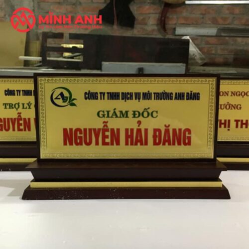 Biển Chức Danh Mặt Đồng