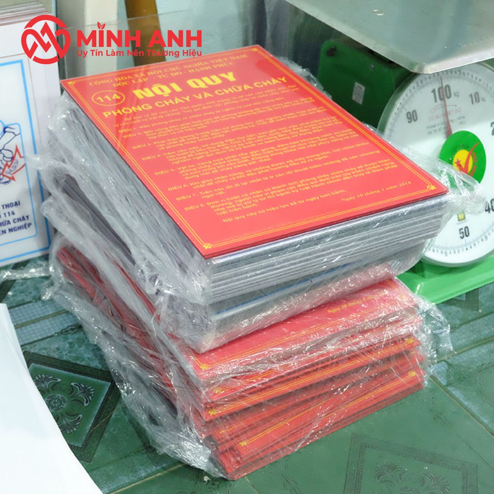 Biển Nội Quy Phòng Cháy Chữa Cháy - Ảnh 5