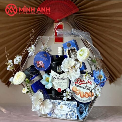 Hộp Mica Lục Giác Đựng Hoa – Quà Tết - Ảnh 3