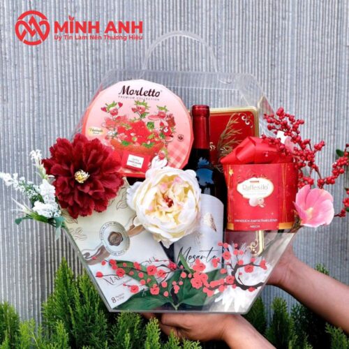 Hộp Mica Lục Giác Đựng Hoa – Quà Tết - Ảnh 5