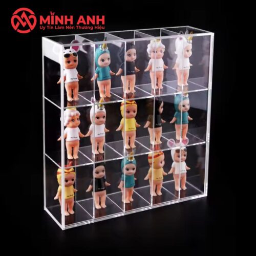 Kệ Mica Trưng Bày Mô Hình Nhiều Ô - Ảnh 3
