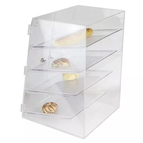 Tủ Mica Đựng Bánh 4 Tầng Trong Suốt - Ảnh 3