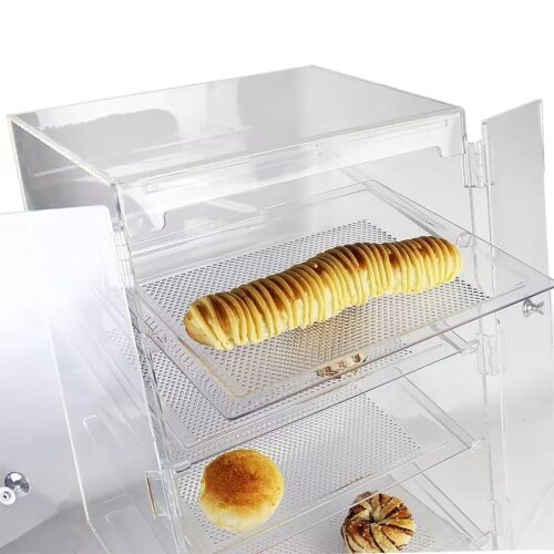 Tủ Mica Đựng Bánh 4 Tầng Trong Suốt - Ảnh 5