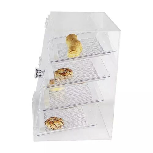 Tủ Mica Đựng Bánh 4 Tầng Trong Suốt - Ảnh 4